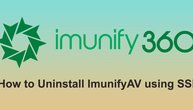 How to Uninstall ImunifyAV using SSH